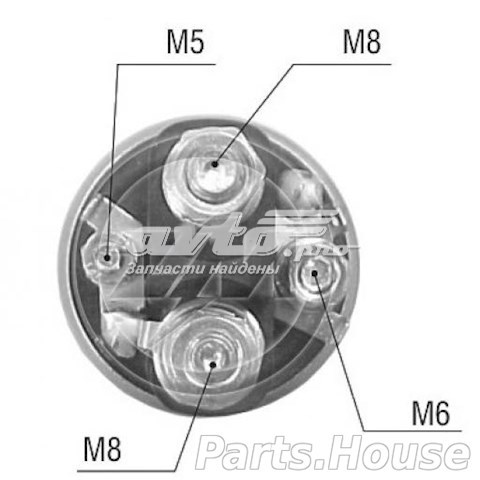 Kit de reparación para interruptor magnético, estárter BMW X5 (E53)