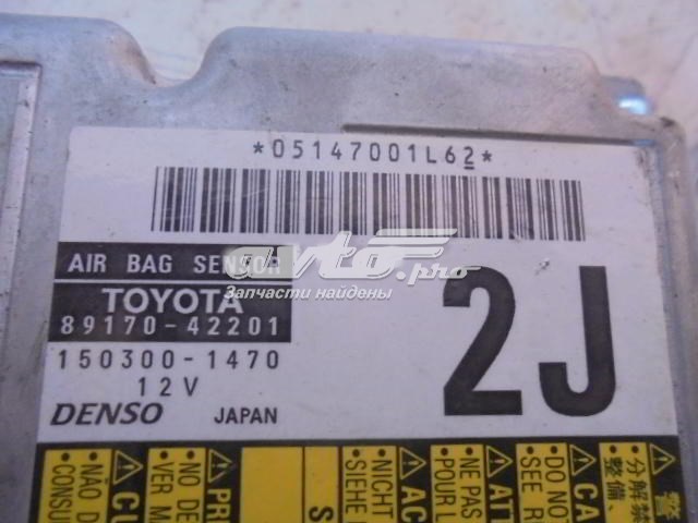 8917042201 Toyota procesador del modulo de control de airbag