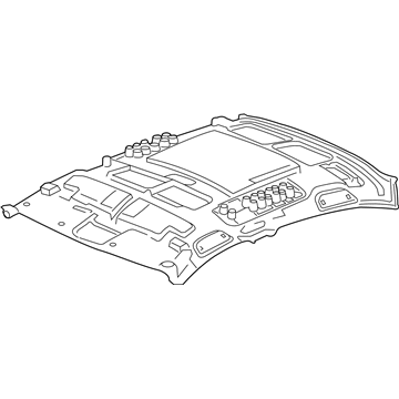 Techo interior para Honda Civic X FC, FK