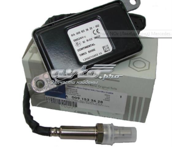 A0091533628 Mercedes sensor de óxido de nitrógeno nox