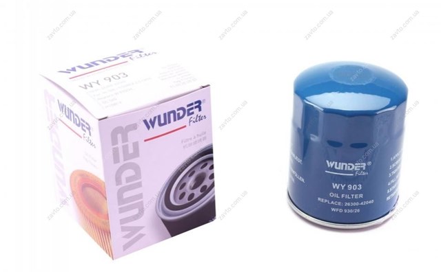 Filtro de aceite WY903 Wunder