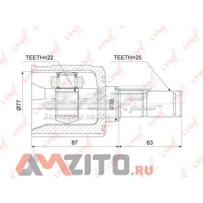 CI3751 Lynxauto junta homocinética interior delantera