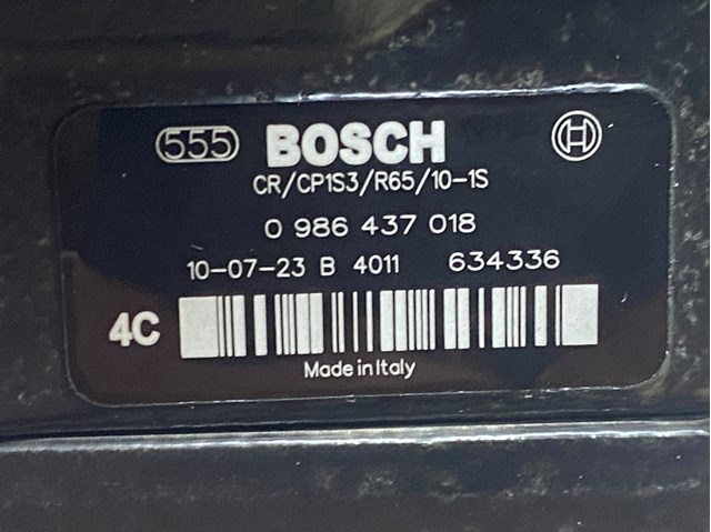 0445010132 Bosch Bomba de inyección