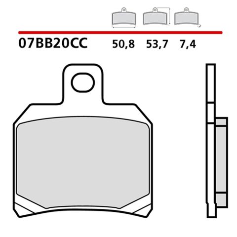  Brembo 07BB20CC precio, desde 30,34 EUR