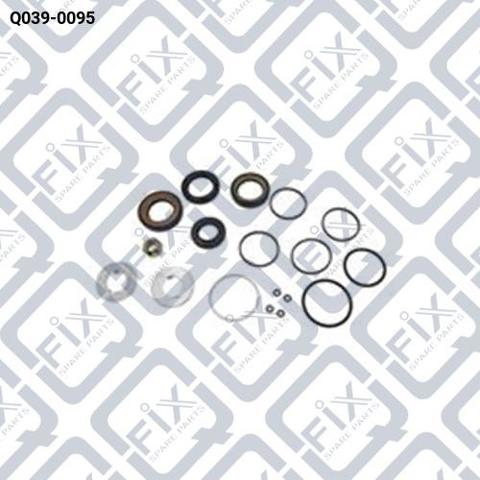 Q0390095 Q-fix Juego de juntas, mecanismo de dirección