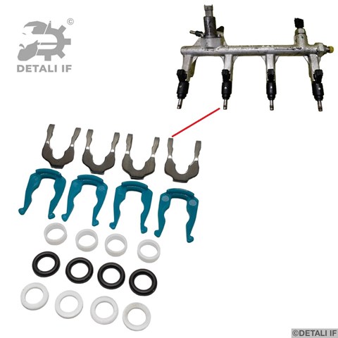 DF-15688 Detali IF kit de reparación, inyector