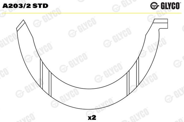 Kit de discos distanciador, cigüeñal, STD. Citroen Saxo (S0, S1)