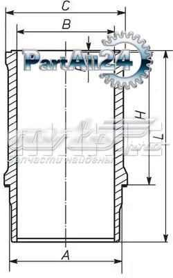 Comprar 209WN2201 Mahle Original Camisa del cilindro