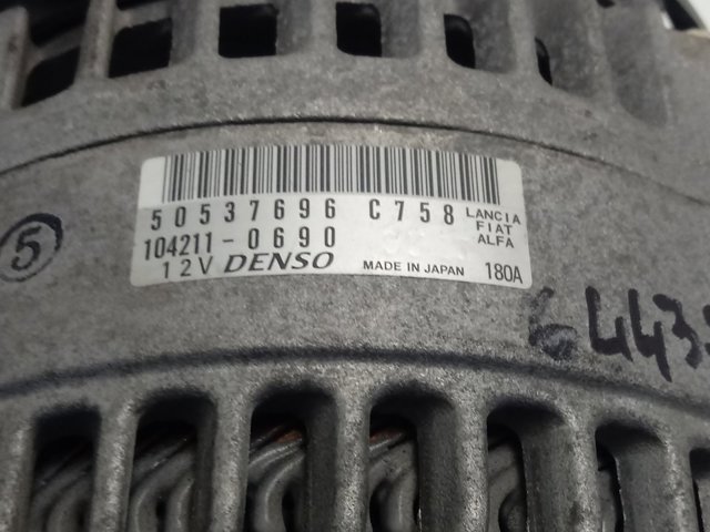Alternador del motor Fiat/Alfa/Lancia 50537696 precio, desde 347,03 EUR