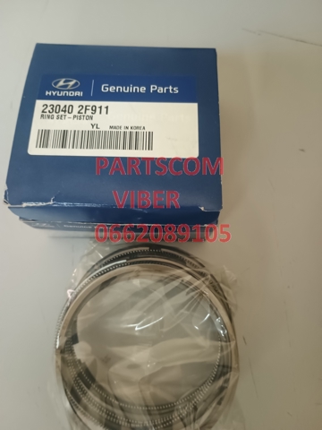 230402F911 Hyundai/Kia juego de aros de pistón de motor, cota de reparación +0,25 mm
