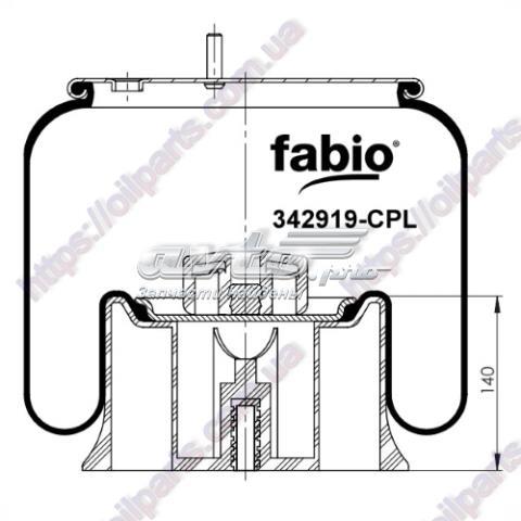 342919-CPL Fabio muelle neumático, suspensión