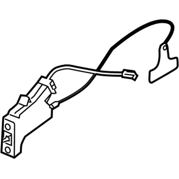 815903V000 Hyundai/Kia cable de apertura de tapa, depósito de combustible