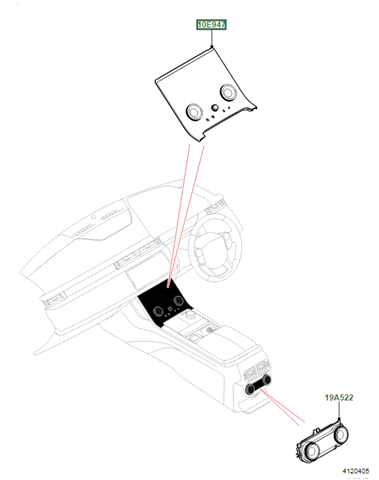 Módulo de modos de calefacción/aire acondicionado Land Rover Range Rover EVOQUE SUV (L551) (2018 - 2026) precio, desde 251,45 EUR