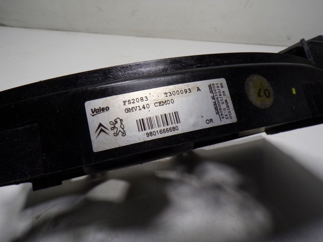 Comprar 98372A01 Peugeot/Citroen Calentador eléctrico de aire para el sistema de calefacción del habitáculo