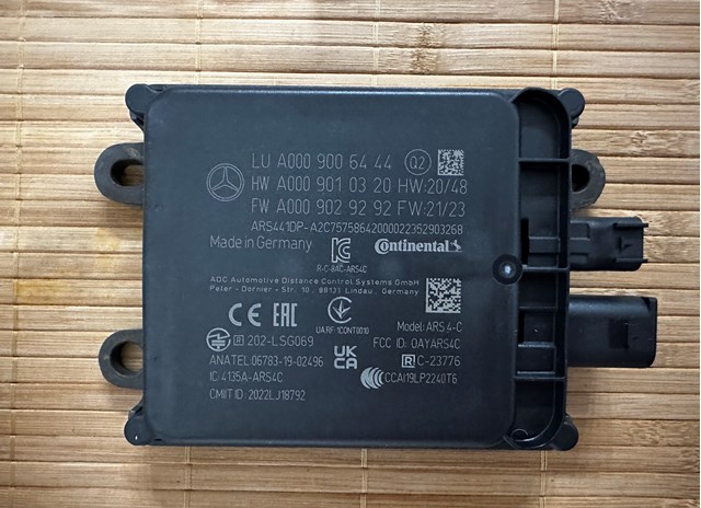 Sensor de distancia por radar Mercedes A0009009738 precio, desde 494,45 EUR