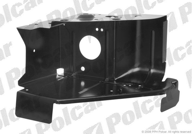 Soporte de radiador izquierdo (panel de montaje para foco) Chrysler Voyager II GS 