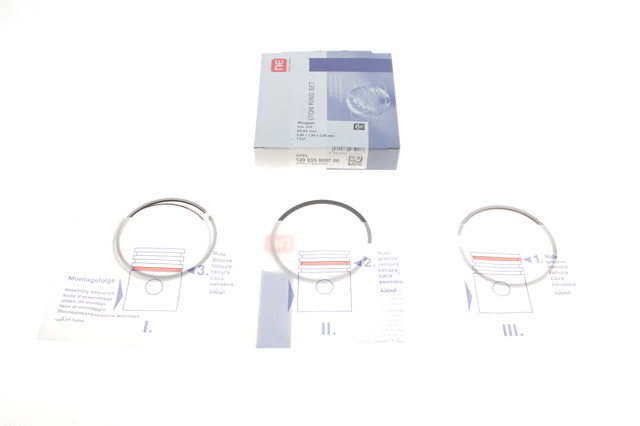 Juego de anillos de pistón para 1 cilindro, STD NE/NPR 120035005700 precio, desde 23,16 EUR