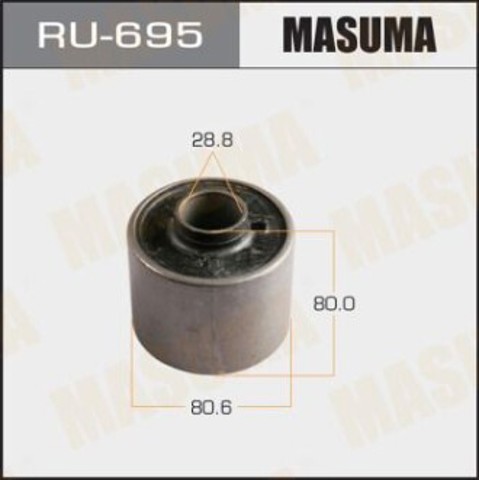 RU695 Masuma Silentblock de brazo de suspensión delantero inferior