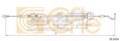 10.1414 Cofle silga de acelerador