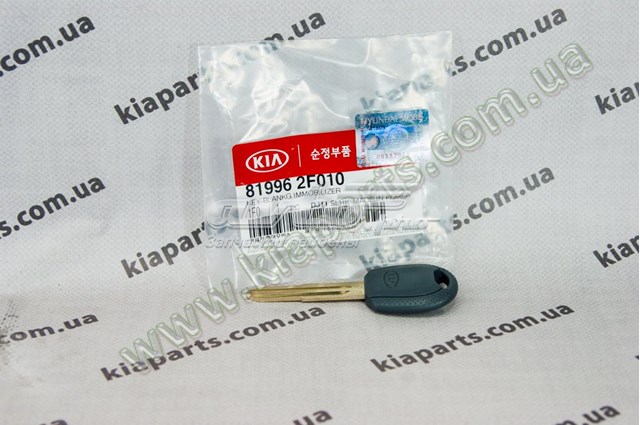 Conjunto Transmisor Control De Puertas / Clave En Blanco para KIA Cerato (LD)