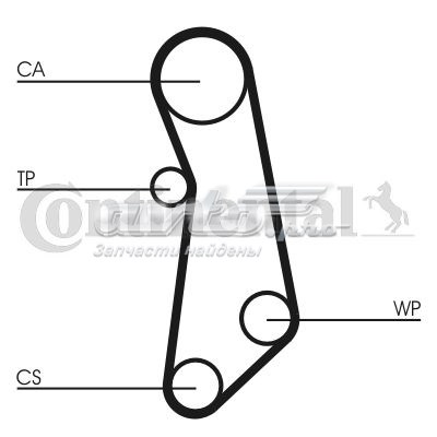 CT1115K1 Continental/Siemens kit correa de distribución