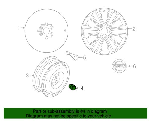 Tuerca seguridad de rueda Nissan/Infiniti 402241LA3A precio, desde 10,10 EUR