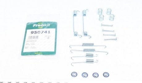 950741 Frenkit kit de montaje, zapatas de freno traseras