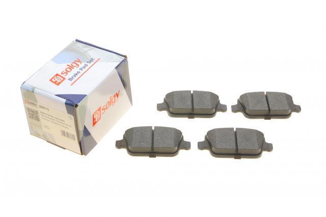 209115 Solgy Pastillas freno traseras
