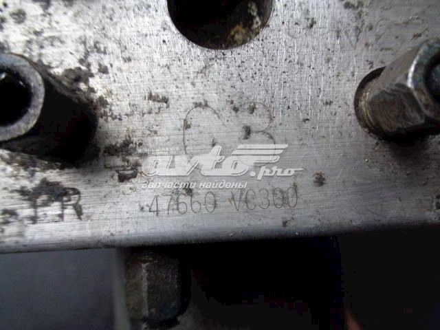 47660VC300 Nissan/Infiniti Unidad de control ABS hidráulico