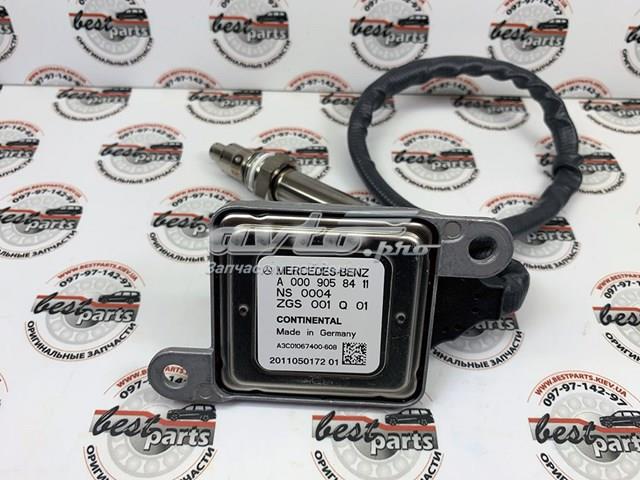 A000905841180 Mercedes Sensor de óxidos de nitrógeno NOx trasero