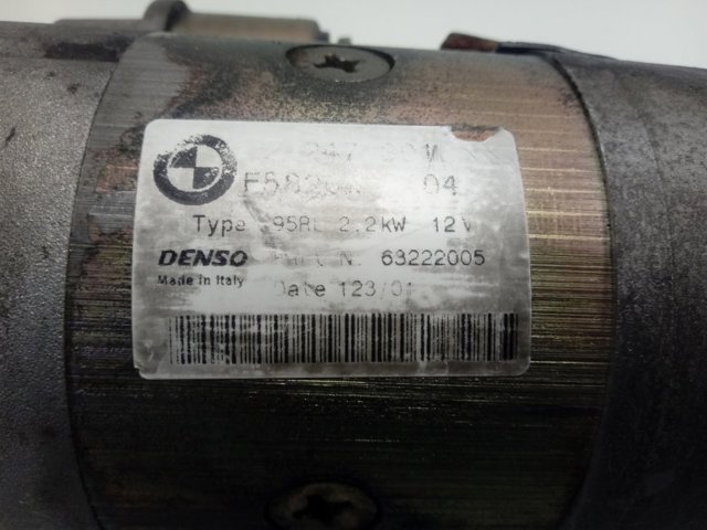 Motor de arranque 63222005 BMW