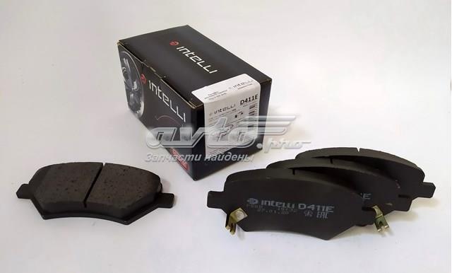 Pastillas de freno delanteras de disco DAFMI D411E