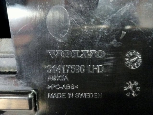 Tapa guantera para Volvo XC60 II 246
