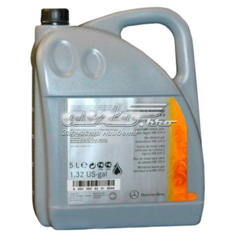 Aceite de motor A0019893701BAA6 Mercedes