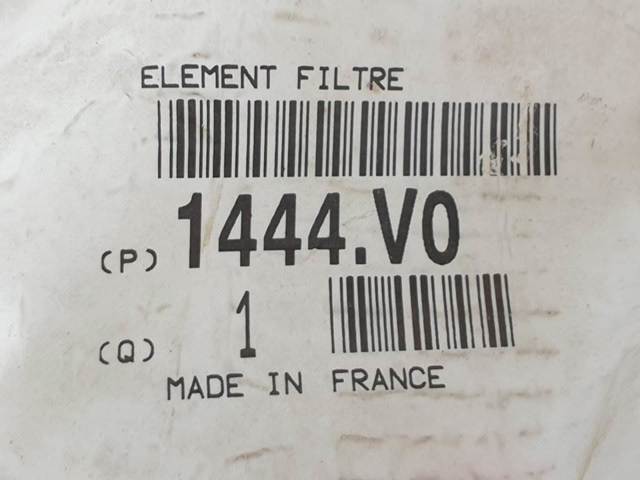 1444V0 Peugeot/Citroen Filtro de aire de motor