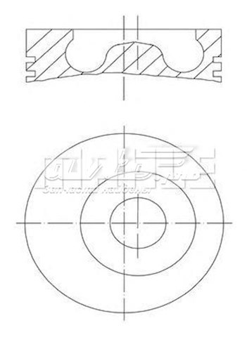 3477050 Yenmak pistón completo para 1 cilindro, cota de reparación + 0,50 mm