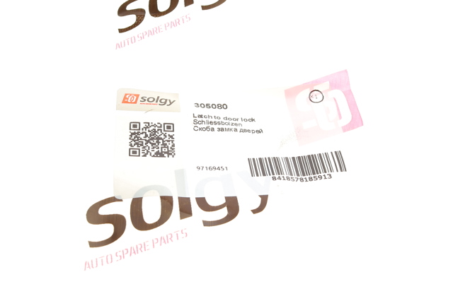 Comprar 305080 Solgy Pieza de cierre de puerta delantera