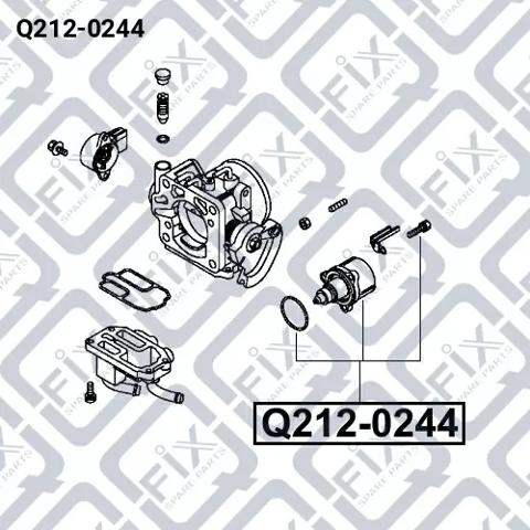Comprar Q2120244 Q-fix Válvula de ralentí (IAC)