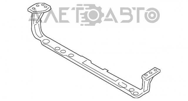 Soporte inferior del radiador (panel de montaje de faros) FPS FP2813202P precio, desde 39,23 EUR
