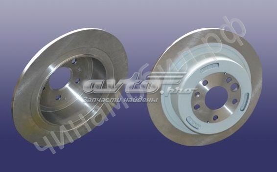 Disco de freno trasero BD450 Eurorepar