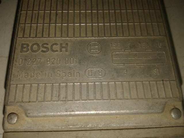 Modulo de encendido 0227920001 Bosch