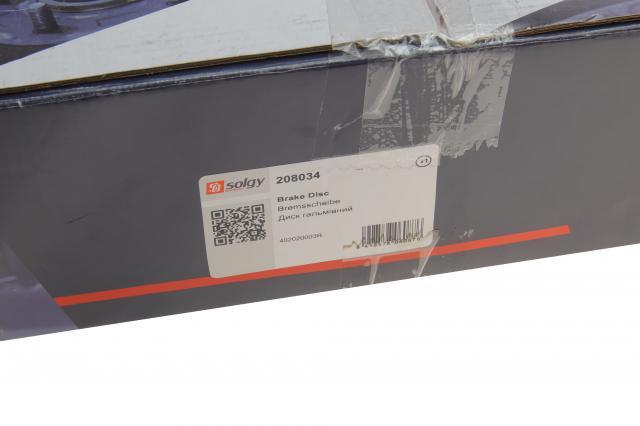 Comprar 208034 Solgy Disco de freno trasero