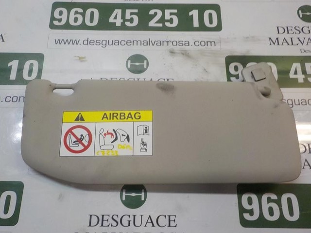 Parasol interior Peugeot/Citroen 98115412BJ precio, desde 41,65 EUR