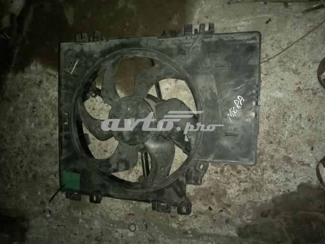 21481AX600 Nissan ventilador (rodete +motor refrigeración del motor con electromotor completo)