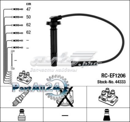 Juego de cables de bujias NGK RCEF1206 precio, desde 30,87 EUR