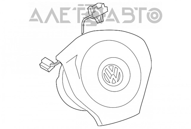 561880201R81U VAG airbag en el lado del conductor