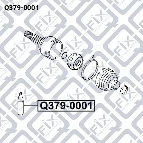 Q379-0001 Q-fix lubricante universal