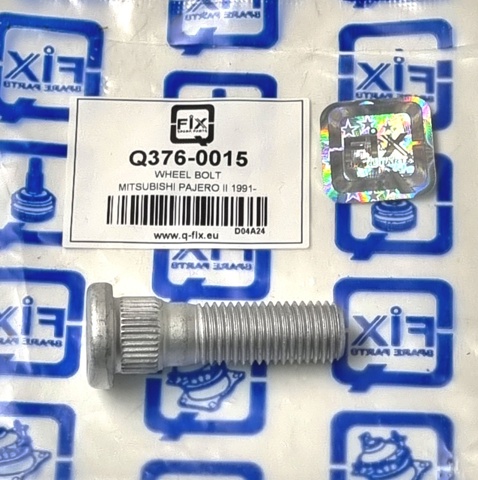 Espárrago de rueda trasera Q3760015 Q-fix