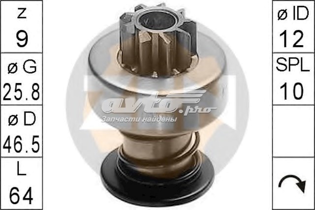 Bendix arranque ZEN ZN0108