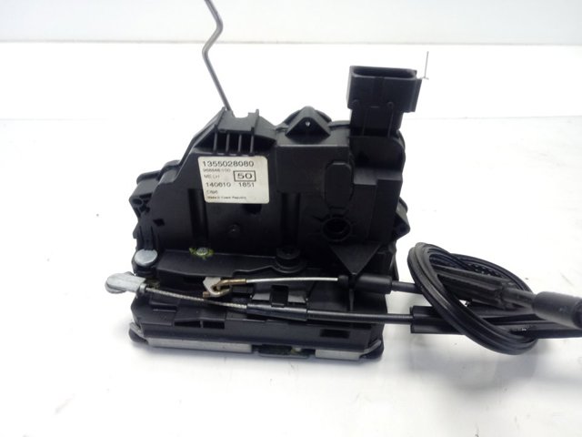 Cerradura de puerta trasera izquierda de doble hoja 1355028080 Fiat/Alfa/Lancia